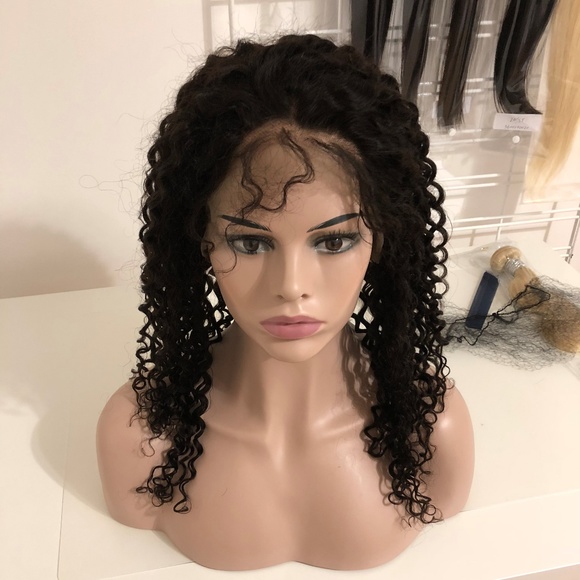 Deep Curly Full Lace Wig 14 inch main image 5